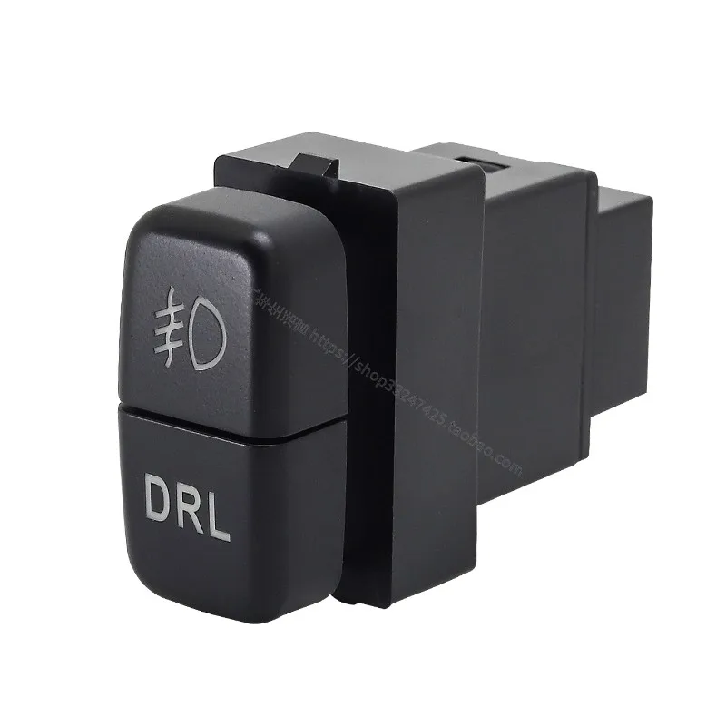 For Mitsubishi  Front Fog Light LED DRL Heating Up Tail Gate Radar Parking Sensor Switch Button with wire Double button