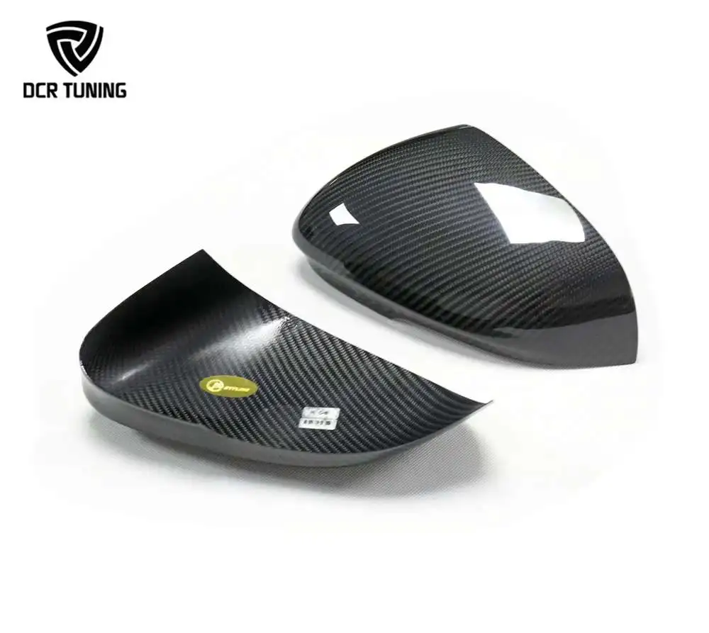 

Корпус бокового зеркала для Jaguar XE XEL XF XFL XK XJL I-PACE, крышка зеркала из сухого углеродного волокна, наклейка на тип 2009-2021, автомобильные аксессуары