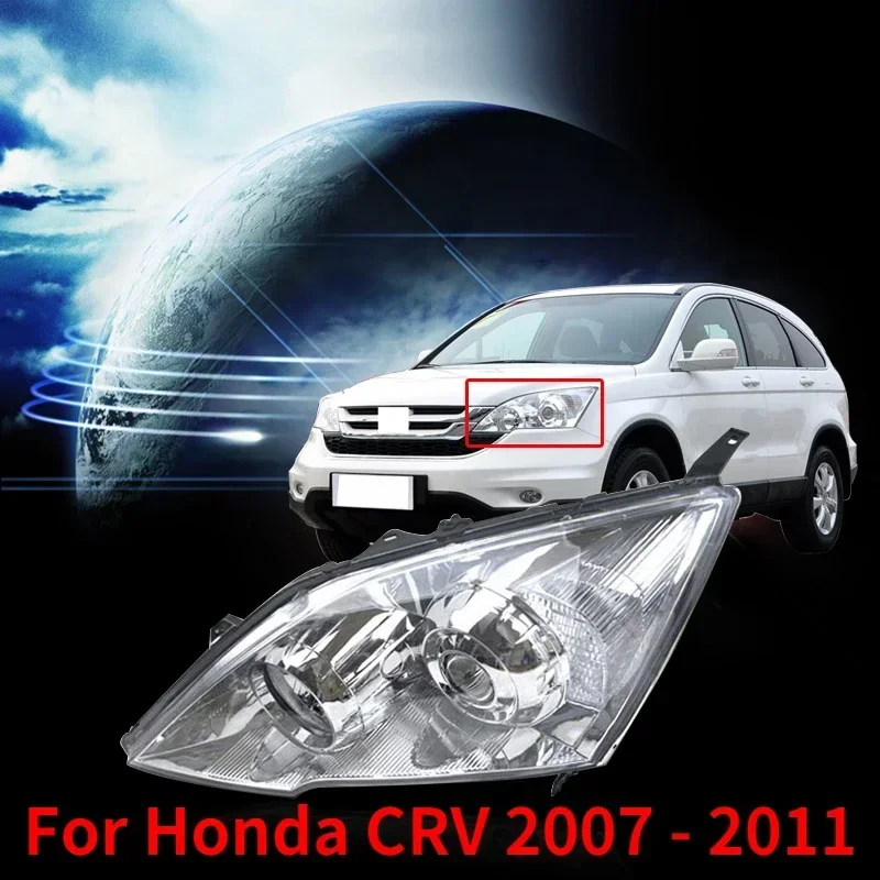 Kamshing For Honda CRV CR-V RE1 RE2 RE4 2007-2011 Front Bumper Headlight Headlamp Head Light Head Lamp