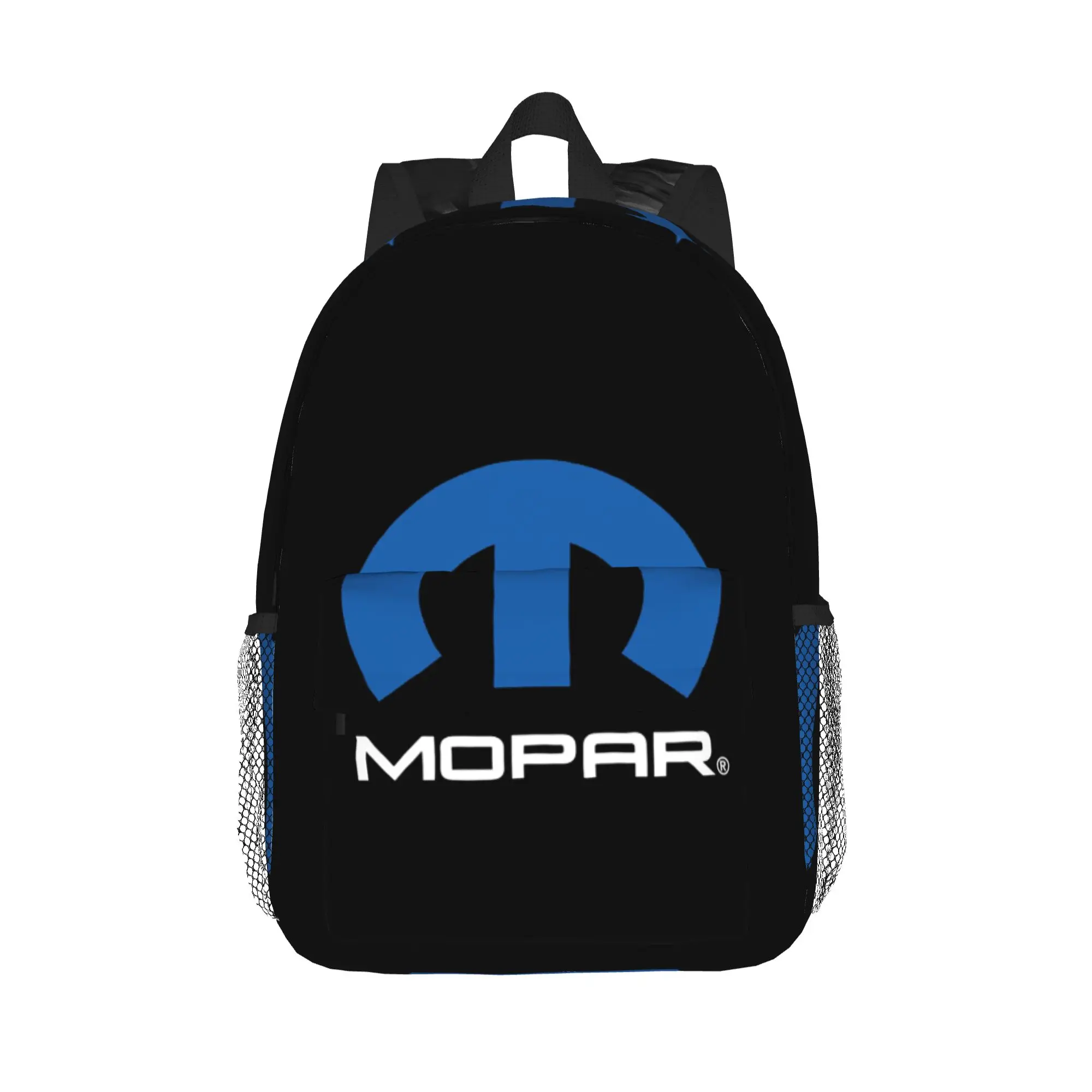 Mopar Black Logo American Trucker Backpack Hot Sale Daypack Boys Girls BookBag Shoulder Bags for Men Women School Bag