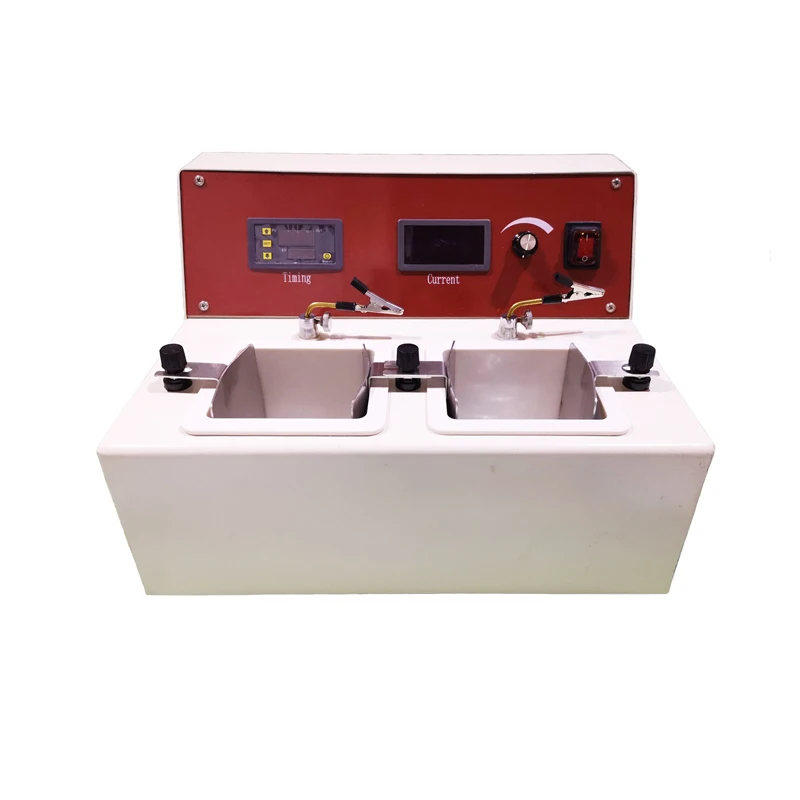 Double-groove Dental lab Polishing Unit Dental Electrolytic Polisher Machine