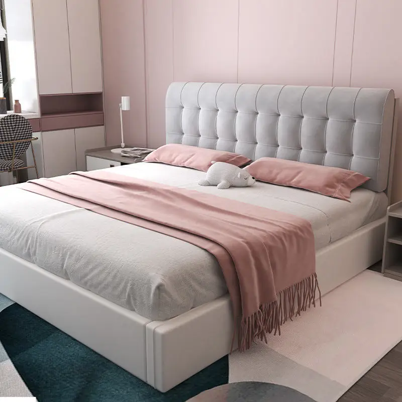Bedside cushion headboard soft-packed tatami bed head cover modern minimalist ins double large back cushion removable washable
