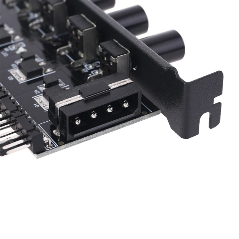 CPU-behuizing HDD VGA PWM-ventilator PCI-beugel 12V ventilatorregeling Sata-interface Voeding Su