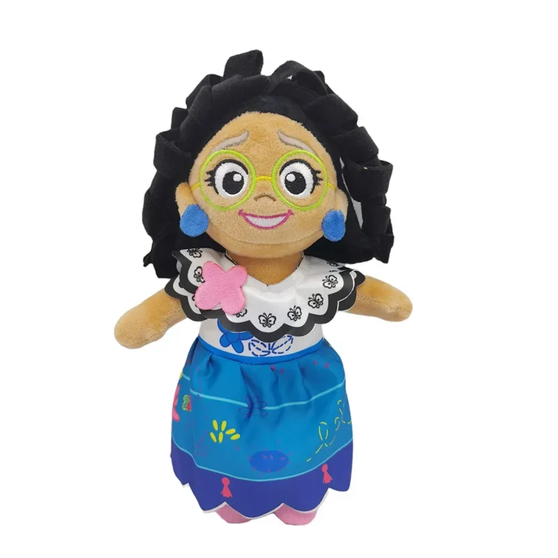 Disney Movie Encanto Peluche Doll Kawaii Cartoon Mirabel Madrigal Luisa Charm Soft Dress Cosplay Soft Toys Kids Birthday Gifts