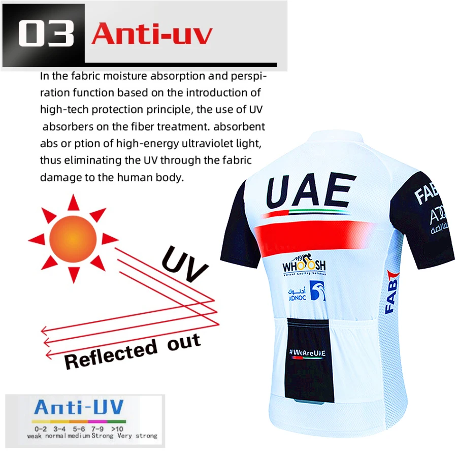 UAE Cycling Uniform Shorts Men Bicycle Clothes Man Summer 2024 Sports Set Men\'s Pants Gel Bib Sportswear Suit Jersey Mtb Tricuta