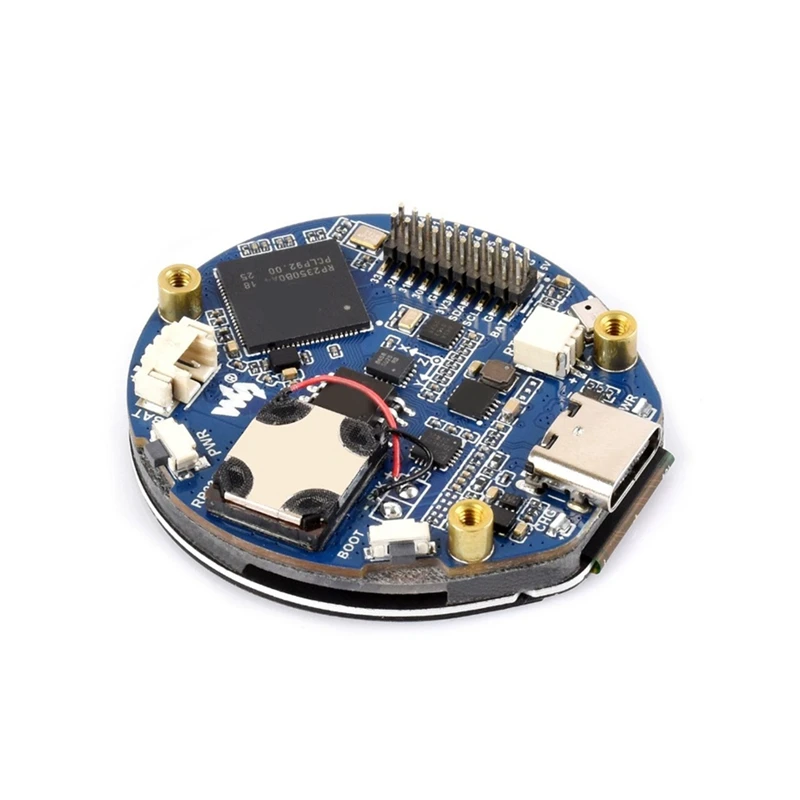 Super Sale Waveshare RP2350 1.46 Inch Round Display LCD Development Board 412x412 Screen Built-in Temperature Sensor A