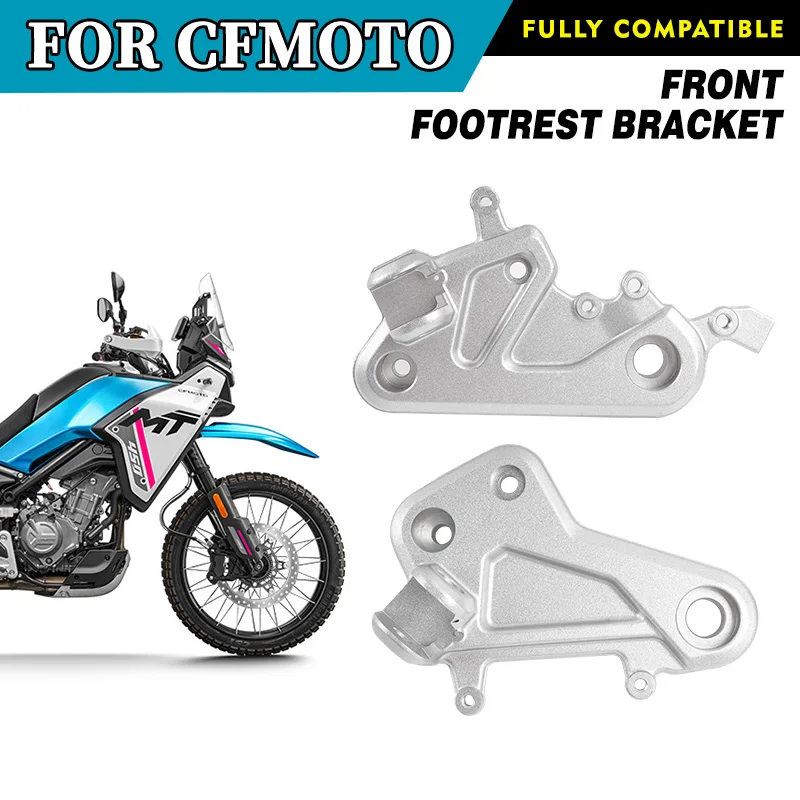 

For CFMOTO 450MT Left&Right Front Footrest Bracket Pedal Bracket CF Moto 450 Pedal Stand Motorcycle Accessories Original Parts