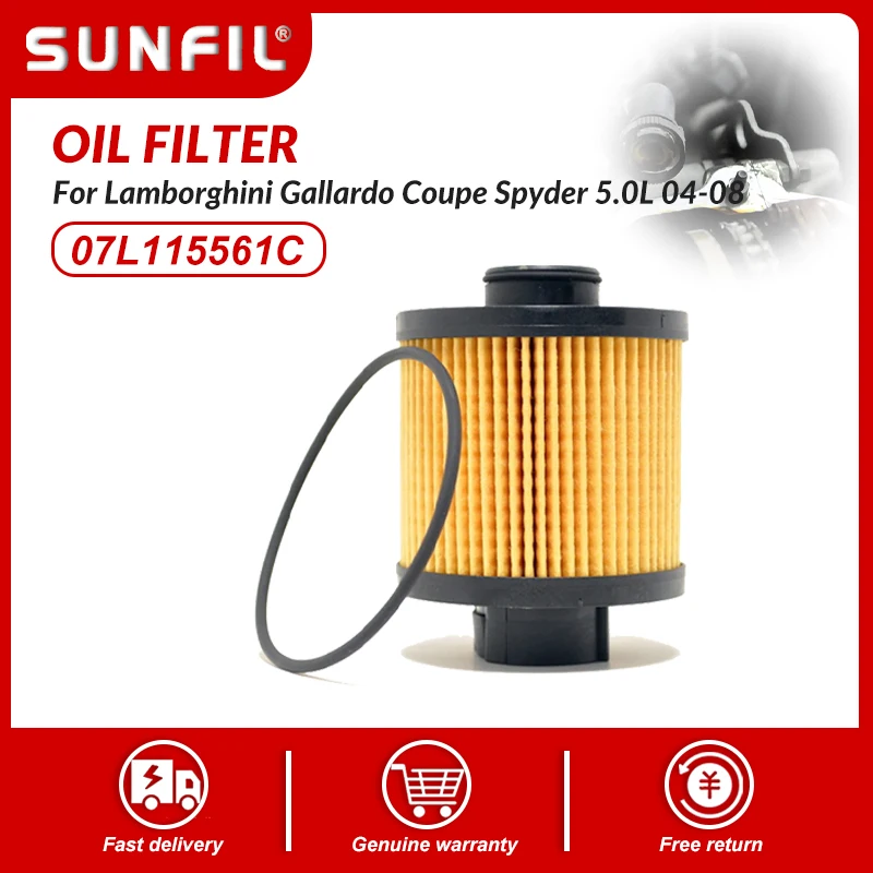 

Oil Filter 07L115561C For Lamborghini Gallardo Coupe Spyder 5.0L 04-08