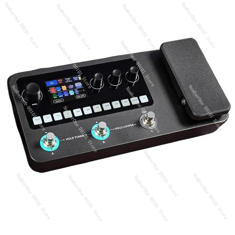 Guitar Comprehensive Effects, Bass Loop, Sound Card, Drum Machine backing track