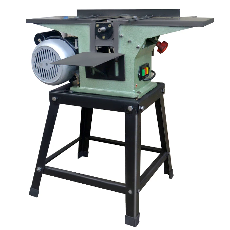 

Industrial desktop planer thickened combination with 220 volt straight cutter head and heavy duty motor movement f