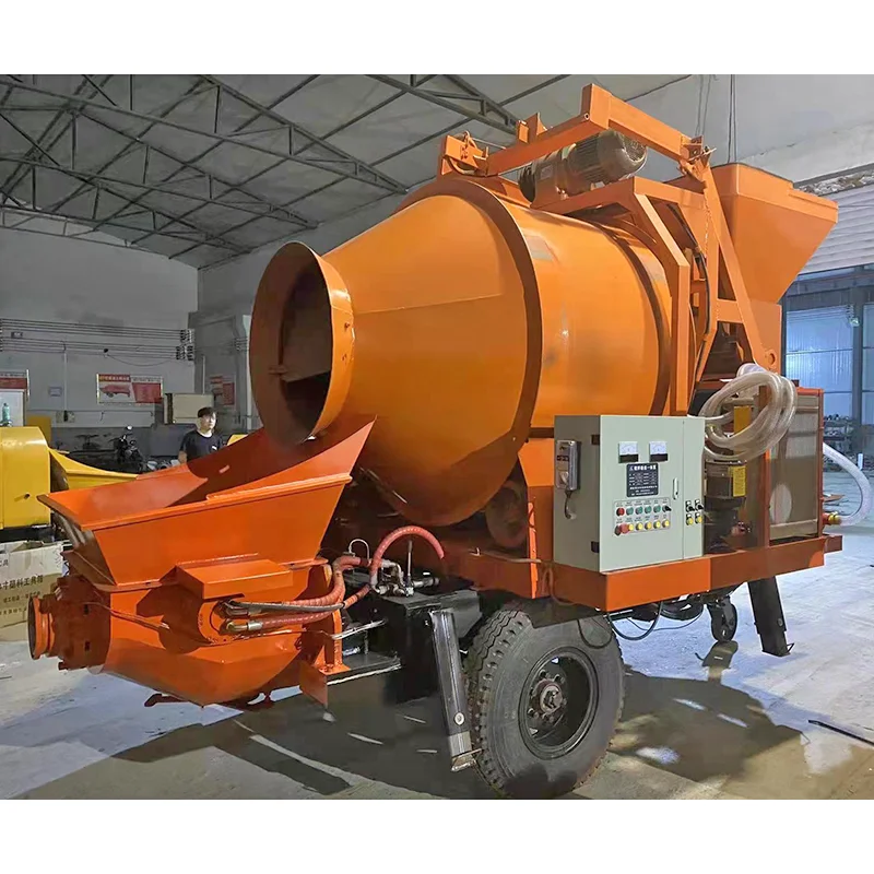 Long-distance Pumping Capability Concrete Trailer Pump Long-lasting Core Components Diesel Concrete Pump