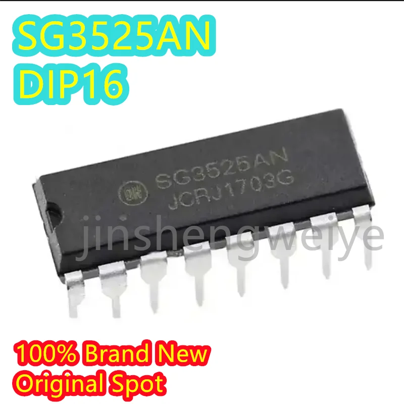 

(1/10 Piece) SG3525ANG SG3525 100% original and brand new DIP-16 SG3525AN Switching Power Supply Control Chip In stock