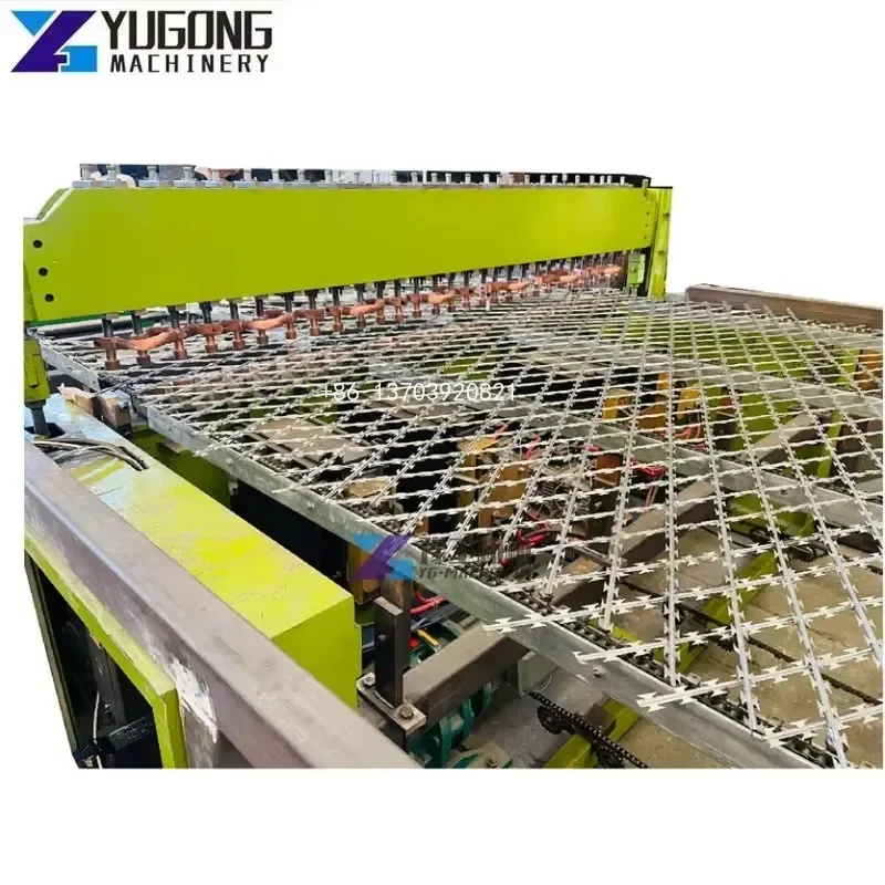 Utomatic New Reinforcing Galvanized Steel Fence Mesh Making Welding Machine /automatic Welded Wire Mesh Factory Price