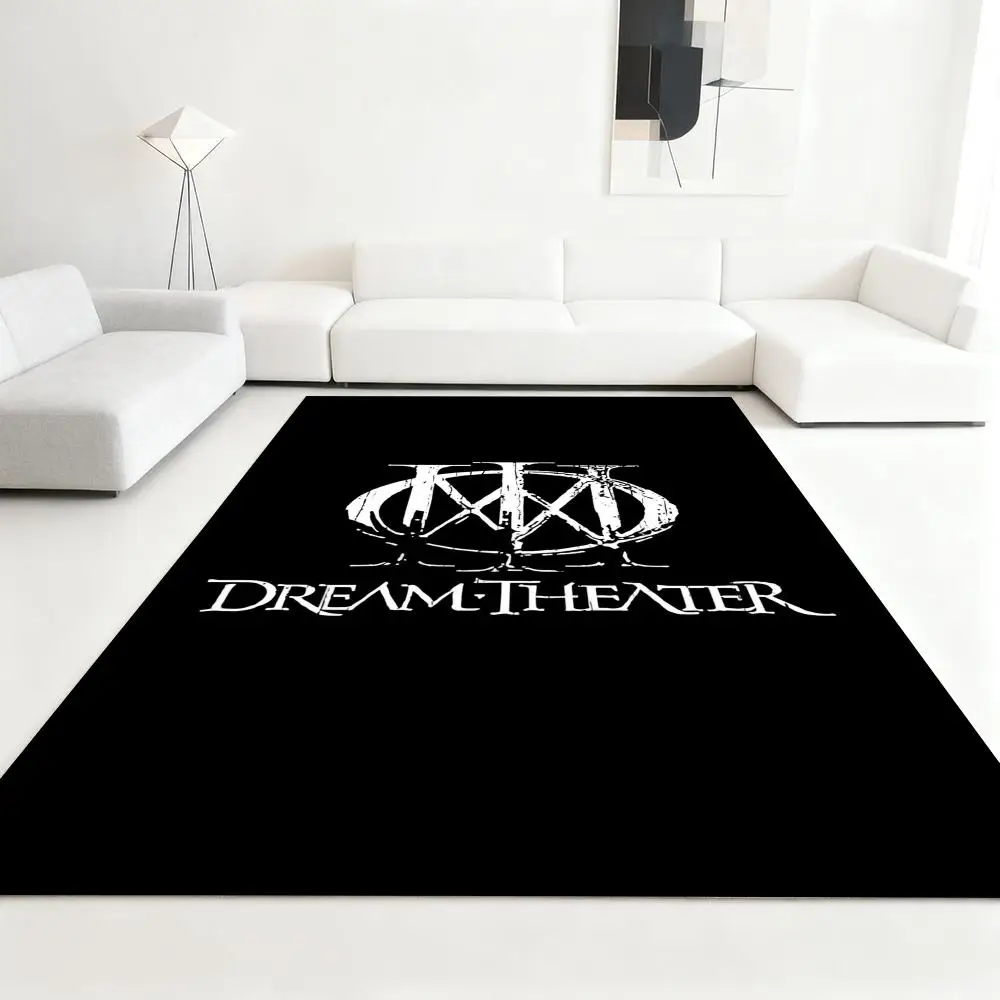 

D-Dream Heavy Rock Band cool Floor Mat Soft Thickened Absorbent Non-Slip Bedroom Living Room Door Mat Home Decor Flannel Rugs