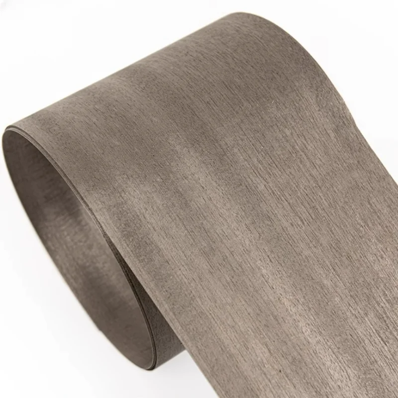 22*250cm T:0.3mm Natural dyed gold silk wood veneer Furniture renovation home DIY(back without non-woven fabric)
