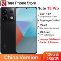Xiaomi Redmi Note 13 Pro 128GB/256GB/512GB Snapdragon 7s Gen 2 6.67 ” Screen 200MP+16MP Camera 5100mAh Battery 67W