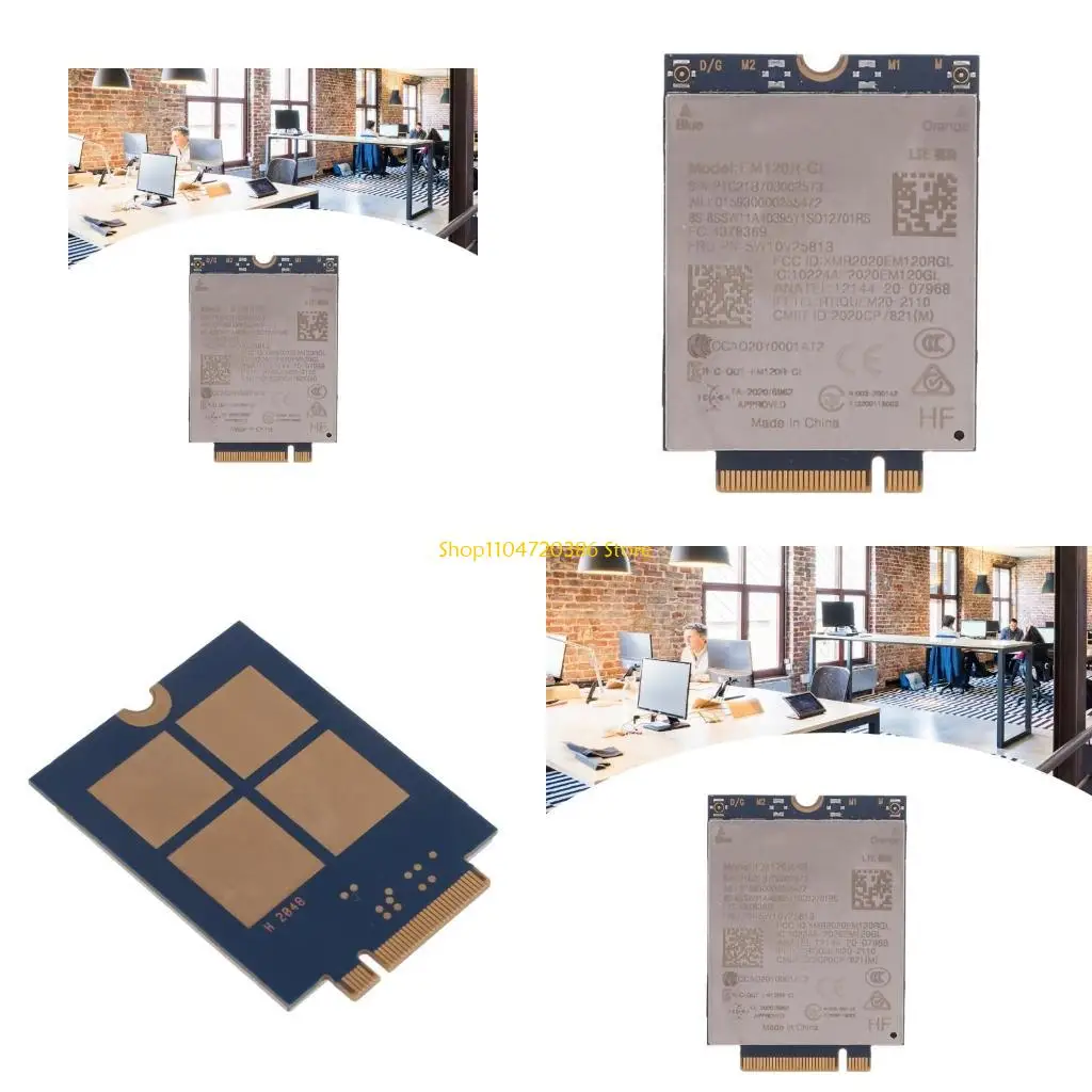 

K0EA EM120R-GL Wifi Card Wifi Adapter for Thinkpad P14s T14 T14s P15s 5W10V25820 Yoga L14 L15 T15p P15v X1 Yoga 6th