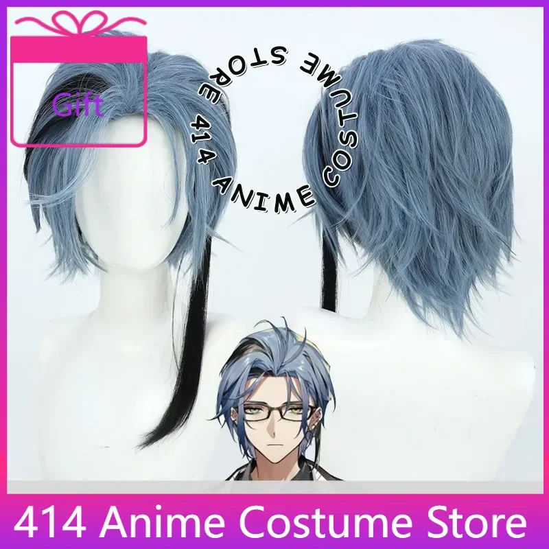 

Hex Haywire Cosplay Wig Anime Game Nijisanji Gen 7 Characters Party Wigs Role Play Costume Prop Synthetic Hair Headwear