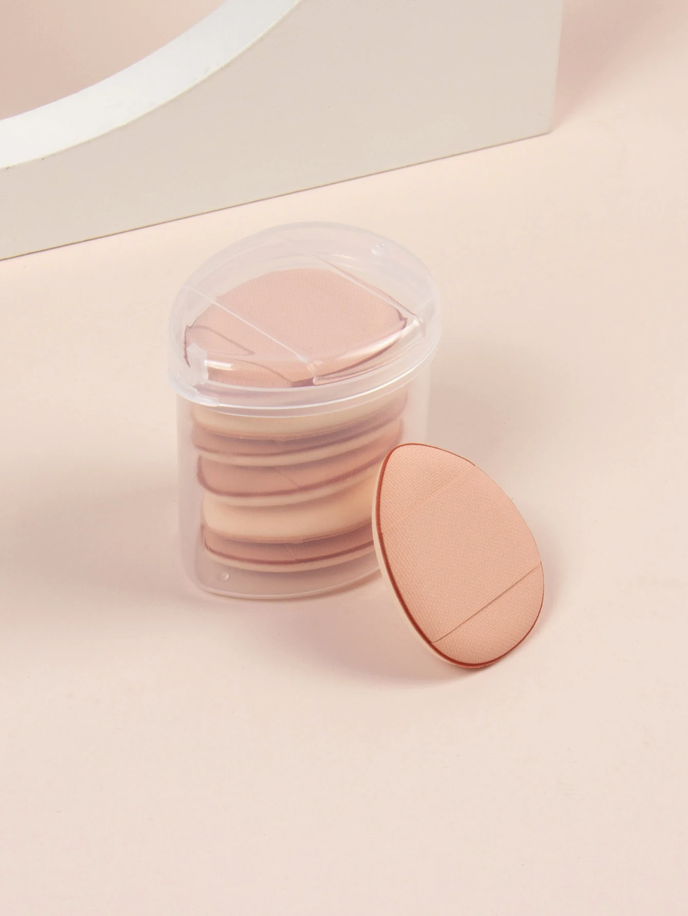 7Pcs Fingertip Mini Puff Makeup Sponges for Foundation Powder Puffs for Loose Powder Air Cream Foundation Facial Makeup Puff