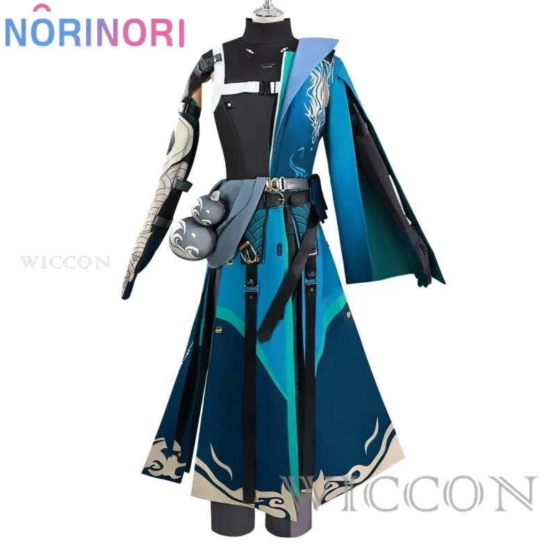 New Game Wuthering Waves Adult Woman Jiyan Anime Cosplays Cosplay Costume Earrings Wig Ji Yan Cos Halloween Party Clothing Set