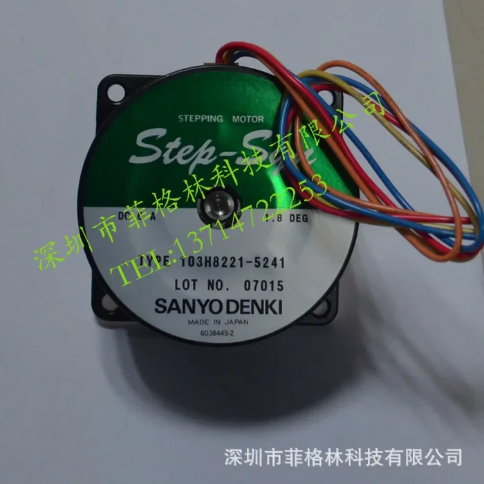 2026 [Physical Photo] 103H8221-5041 Japan Sanyo Sanyo Stepper Motor
