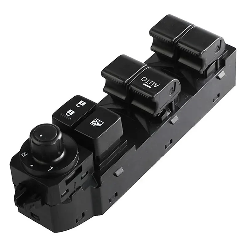 Efficientt-Car Pulsante interruttore alzacristallo elettrico anteriore sinistro per Mazda GV9S-66-350 GV9S66350