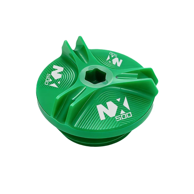 Fit For Honda NX500 NX 500 500NX engine oil cap bolts fuel filler cap protection accessories