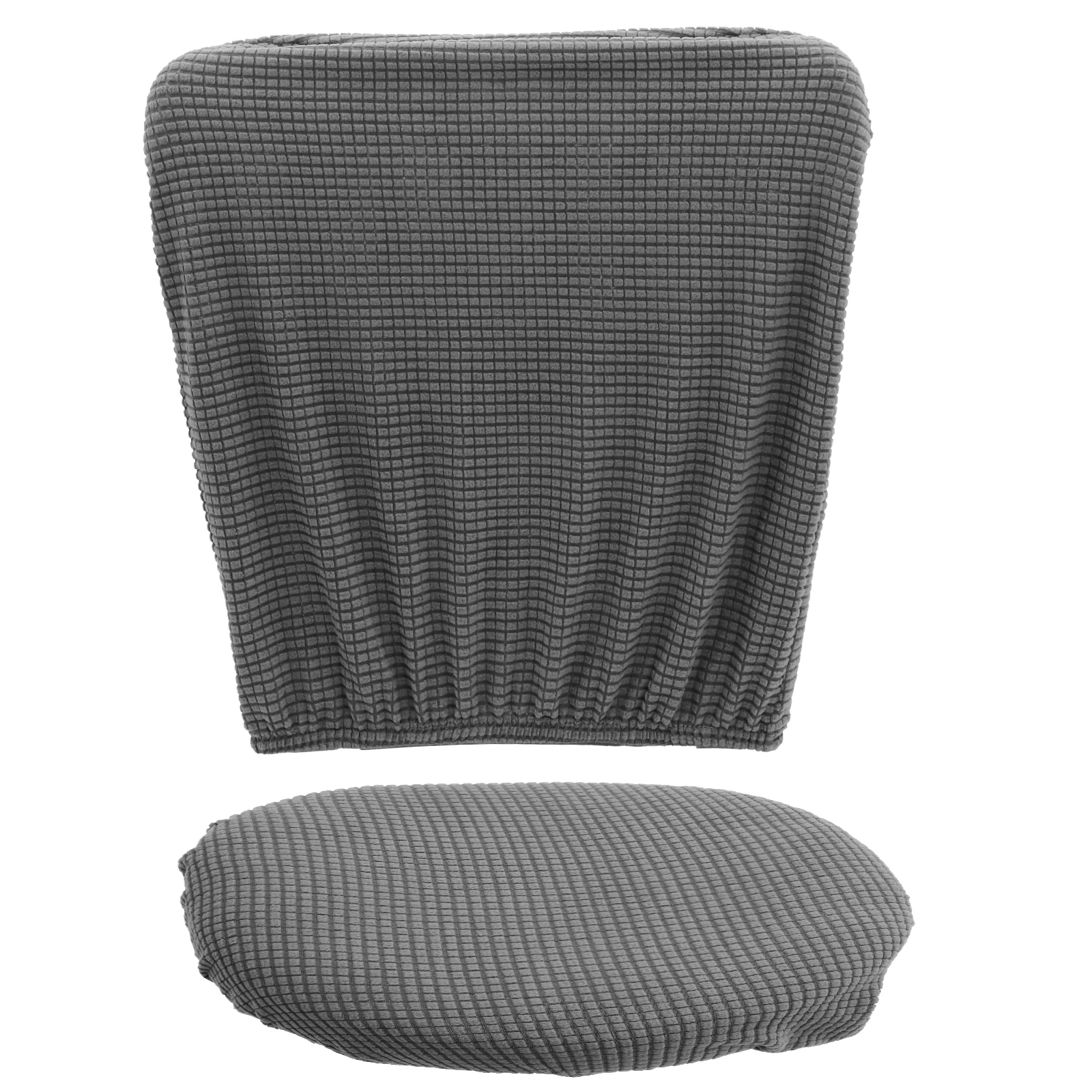 

Elastic Chair Protector Deep Gray Office Elastic Chair Protector Computer Chairs Stretchable Dining Room Case Tablecloth Carpet