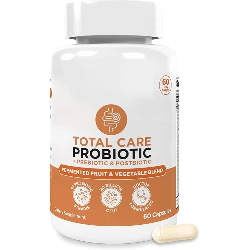 Probiotic Supplements, Intestinal, Digestive, And Immune Capsules, 20 Billion Cfu, Vegetarian, 60 Bottles