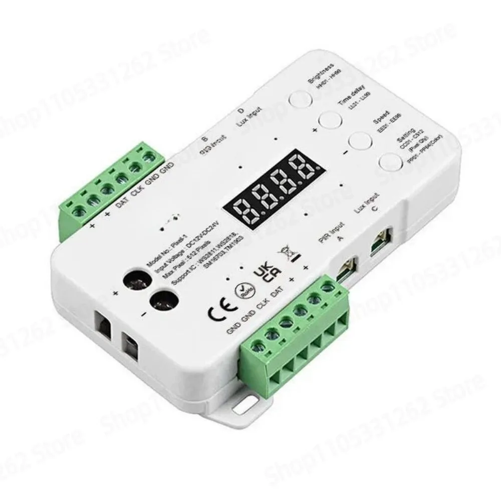 Human body induction flowing light strip controller light sensor single color RGB dream color stair controller