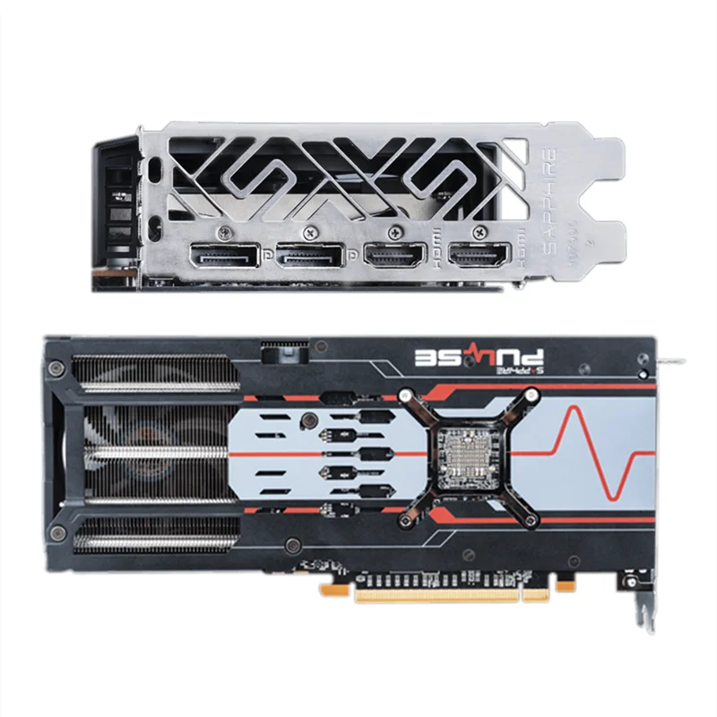 GPU AMD RX 5600XT 6GB GDDR6 192비트 데스크탑 컴퓨터 그래픽 카드 게임 그래픽 카드 PCI-Express 중고