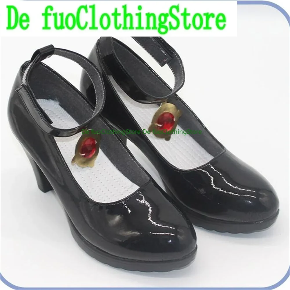 Kurodate Haruna Blue Archive Cosplay Schuhe Stiefel Spiel Anime Halloween Weihnachten DefuoClothing Shoes Store
