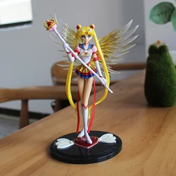 Anime akcesoria do ciastko księżycowe wiecznego żeglarza Tsukino Usagi figurki do dekoracji samochodu figurki kolekcja lalek zabawki modele prezenty