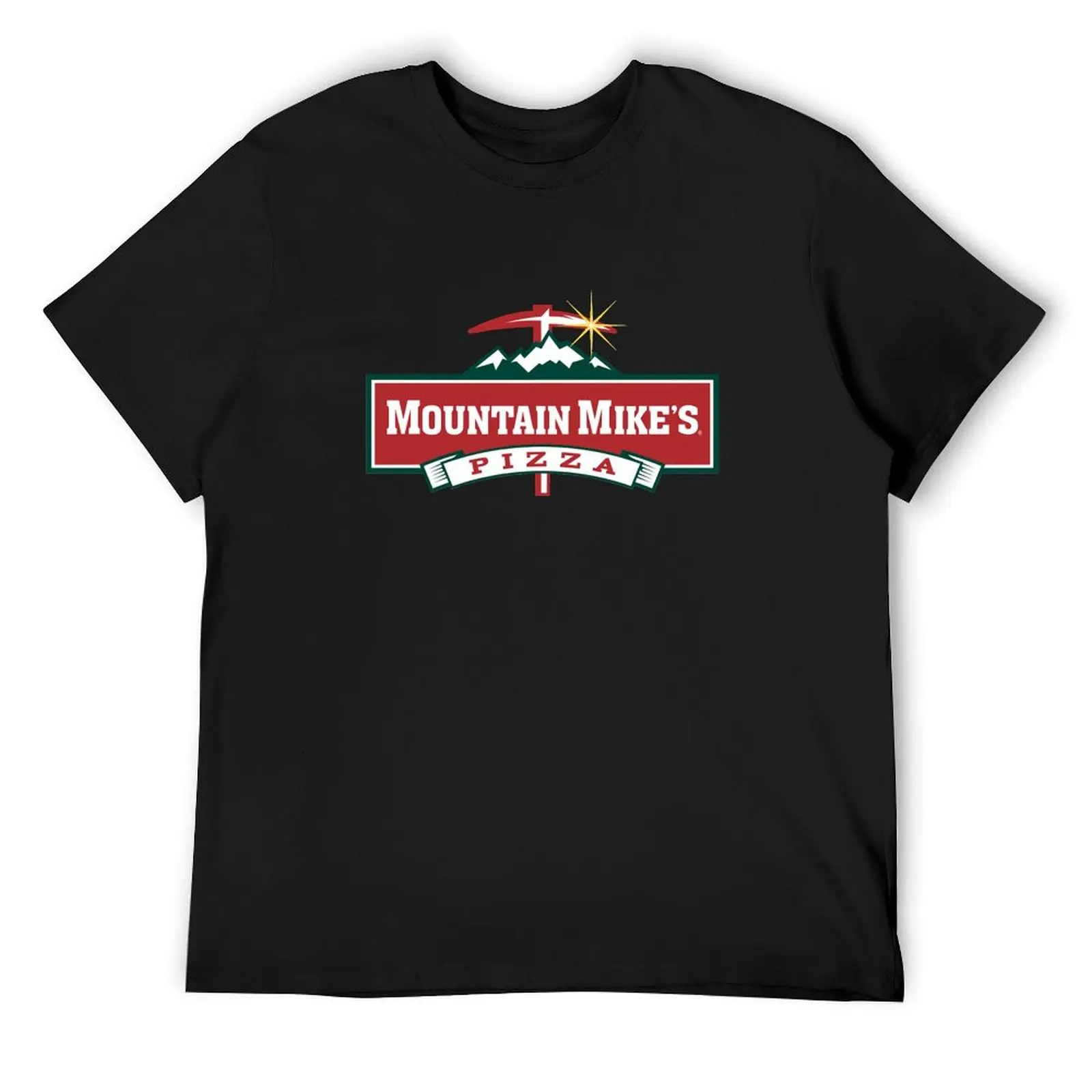 

Mountain Mike's Pizza logo T-Shirt for a boy vintage oversize t-shirts man oversized Men's t-shirts