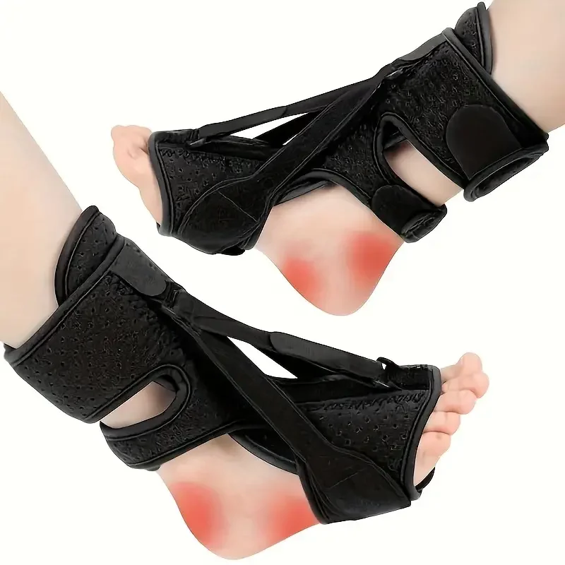 1pc Foot Metatarsal Correction Ankle Fixture Brace,Plantar Myofasciitis Eversion Protector,Foot Support Night Foot Drop Orthosis