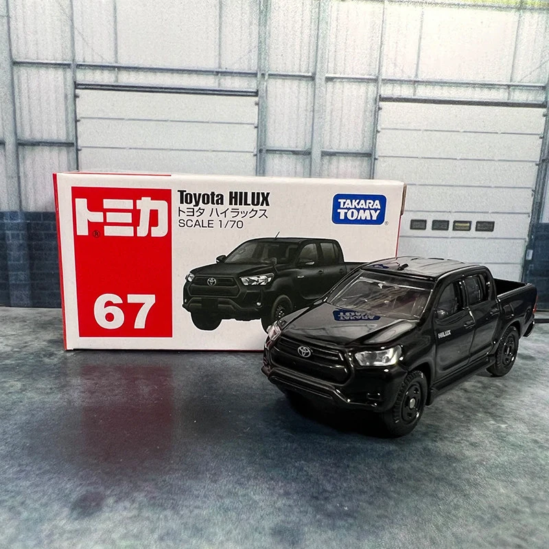 Takara TOMY TOYOTA HILUX Alloy Car Model Diecast Simulation Metal Mini Off-road Vehicles Car Model Miniature Scale Kids Toy Gift