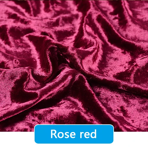 50*50cm 23 Farben DIY Handnähbarer Gold-Samt-Stoff Dehnbarer Diamant-Glanz-Stoff Weicher Eis-Samt für Puppen Geldbörsen Weihnachtsverpackungen – Detail 20