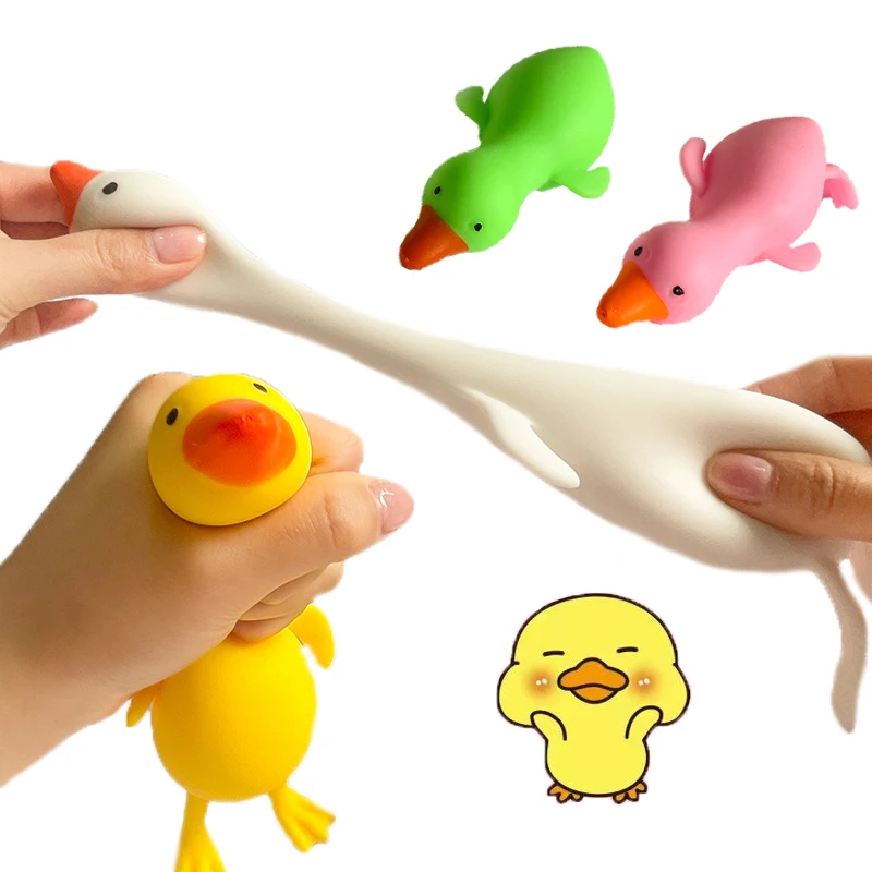 Anti-stress Slow Rising white goose Squishy Cute Squishi PU Poo Toys Simulation Fruits Giant Squishy Squeeze Squishes Gifts