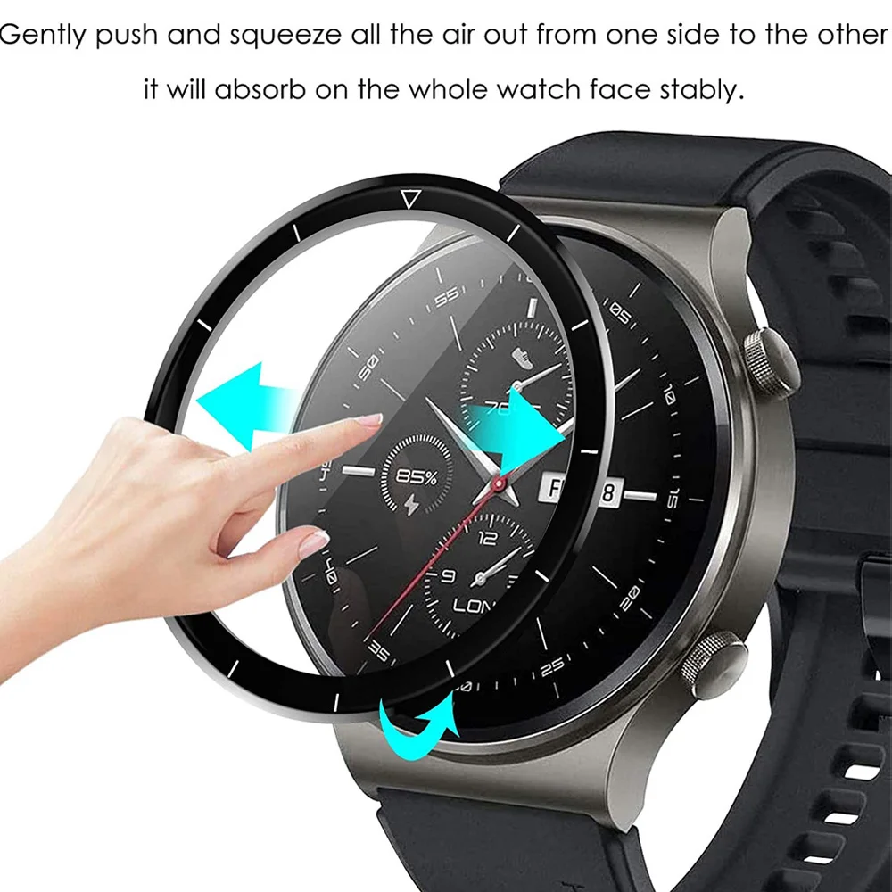 For Huawei Watch 4 Pro GT 3 Pro 46mm 43mm GT3 GT2 Pro GT 2 42mm GT 3 Runner gt2e Screen Protector 3D Curved Edge Protective film