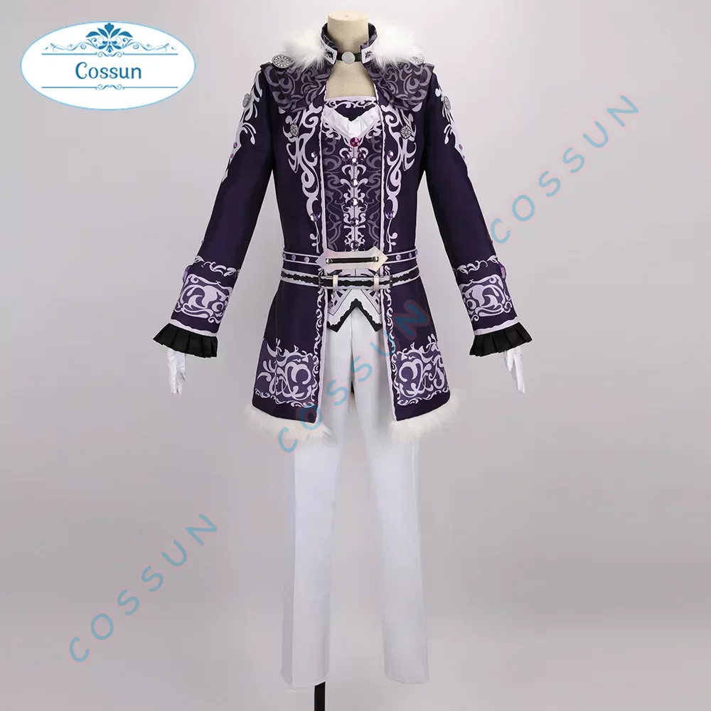 

[Customized]Game IDOLiSH7 TRIGGER Tsunashi Ryunosuke Cosplay Costume Halloween outfits Women Men Black White Duel Costume