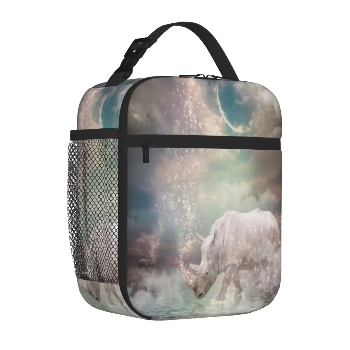 Hot Sale The Most Beautiful Have Known Defeat Camouflage Lunch Bag Student Bento Meal Prep Bag
