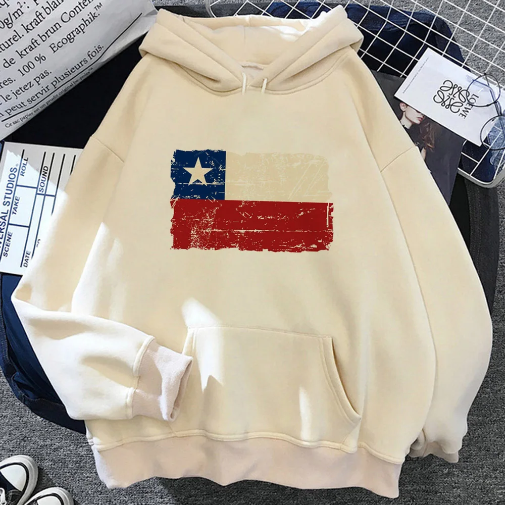 

Chile hoodies women streetwear vintage anime Kawaii clothes female aesthetic clothes