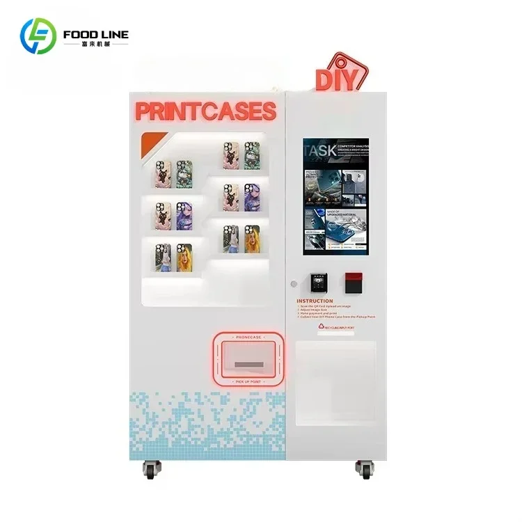New mobile phone case self-service DIY upload picture mobile phone case vending machine wholesale price