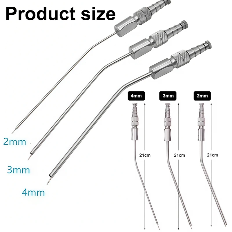 JAVIDENT Dentistry Implants Aspirator Multiple Specifications 304Stainless Steel Straw  Dental Surgery Tools