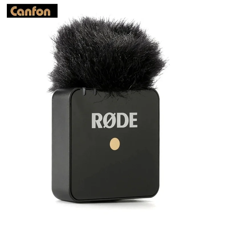 Canfon Furry Windproof Windscreen Compatible with RODE Wireless GO I/Saramonic Blink 500  Transmitter Wireless Microphone
