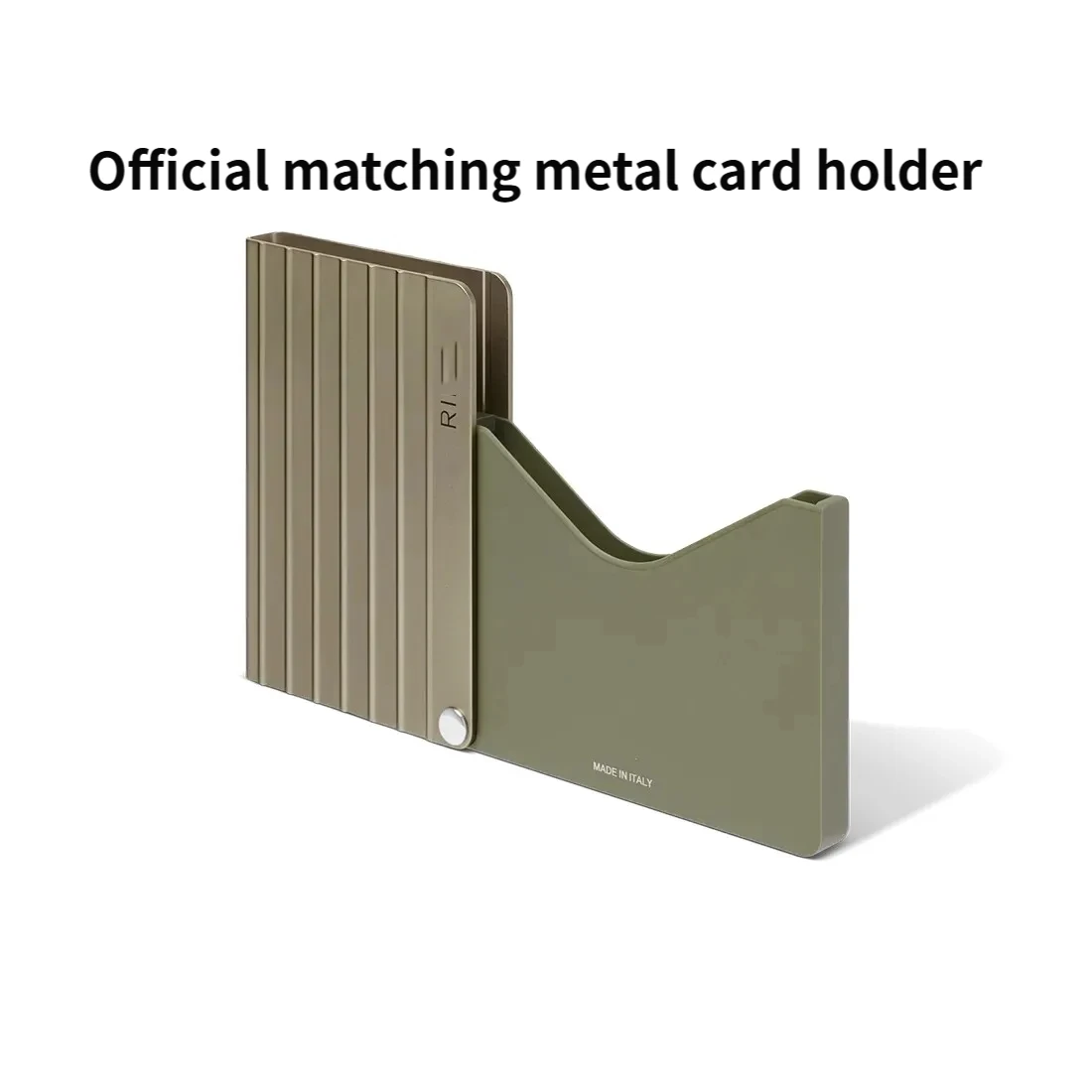 

Universal Aluminum-Magnesium Alloy High-End Business Card Holder, ID Card Anti-Lost Fashion Trend Storage Bag, Suitable for Both