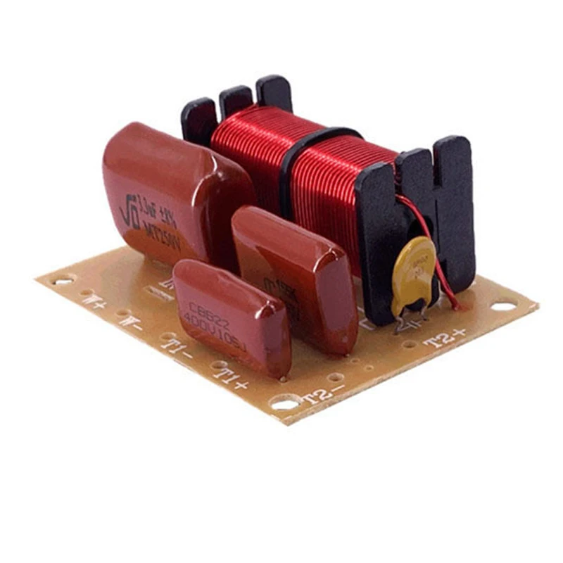 Tenghong 2pcs 3 Way Frequency Divider BMB CS455 Treble Bass KTV Stage Professional Speaker DIY Audio Crossover Board 150W
