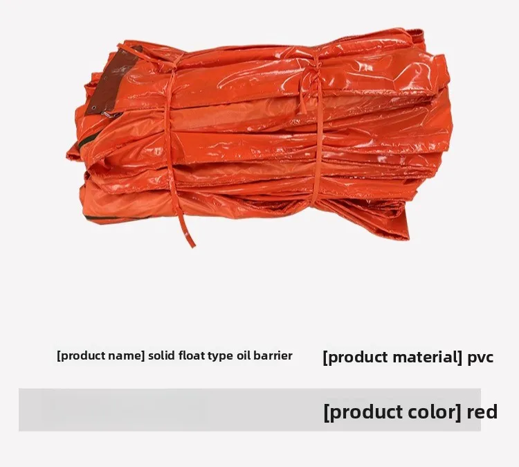 Oil barrier, weed interception solid float fence, water surface pollution barrier