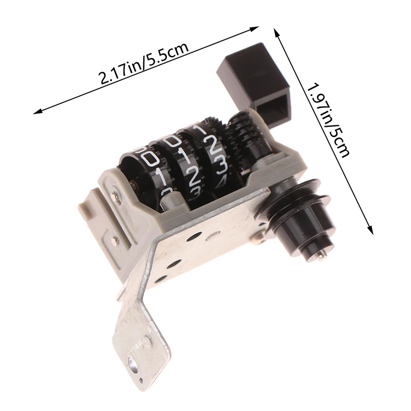 1Pc Counter Square Handle With Iron Frame Ymcgfy For Recorder Movement Tape Player Three-Position Round Handle