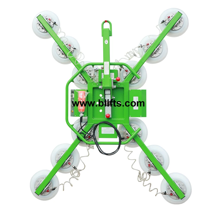 Levantador de ventosa a vácuo de chapa metálica de uso industrial seguro e eficiente Blift para máquina de corte a laser